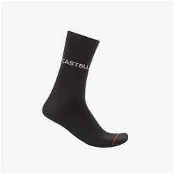 Castelli, Herren, Sportsocken, Casual Sock (XXL), Schwarz