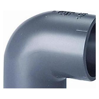 Georg Fischer PVC vinkel 90° 110mm - 721.100.114 +gf+ (721100114)
