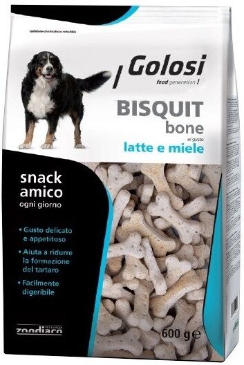 Zoodiaco Consorzio Golosi Bisc Bone Latte&miele60