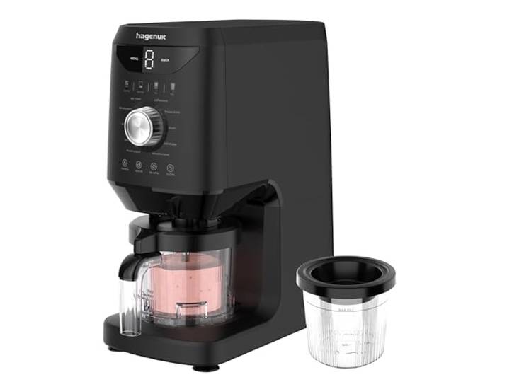 Hagenuk IceTwist Eismaschine – Eiscreme- & Slush-Maschine mit 10 Programmen, Ice Cream Maker für Eiscreme, Sorbet, Frozen Yogurt, Slushie, Milkshake & Smoothie-Bowl