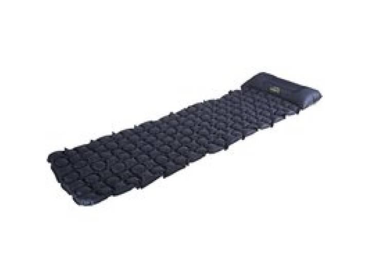 CRIVIT Tapis auto-gonflant ou tapis à cellules d'air avec coussin (tapis à cellules d'air/gris)