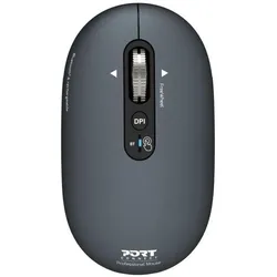 Port Designs Port Pure Color bluetooth maus schwarz (Kabellos), Maus, Schwarz, Grau