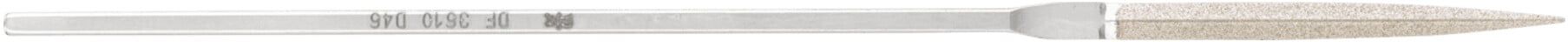 PFERD TOOLS Diamant-Hemmungsfeile Barett 140mm D46 (fein) für kl. Geometrien harter Werkstoffe (15310140)