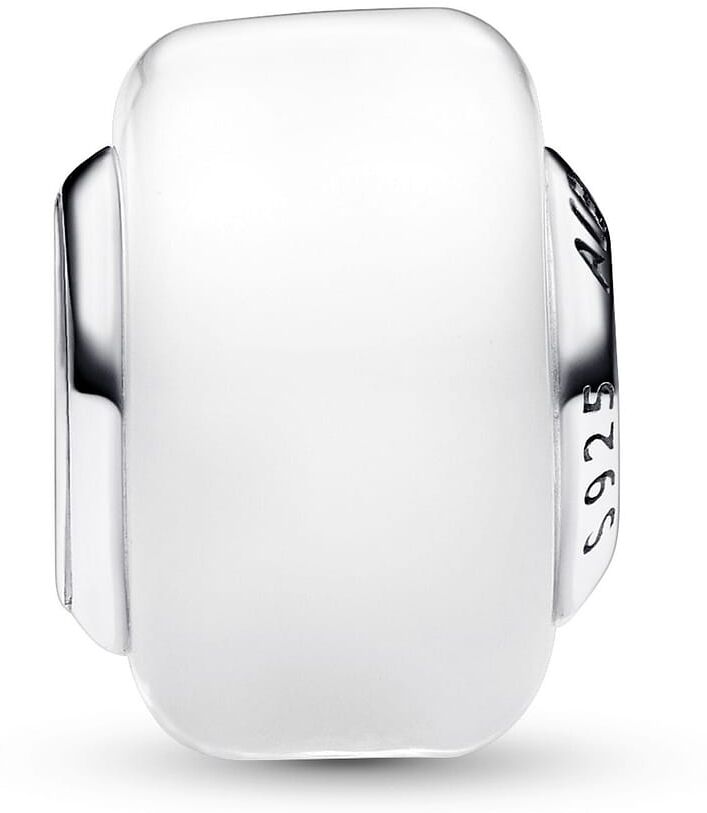 Charm Pandora Mini Murano Blanc Femme