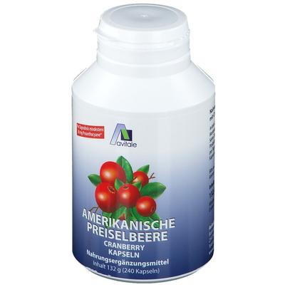 Preiselbeere amerikanisch 400 mg Kapseln 240 St