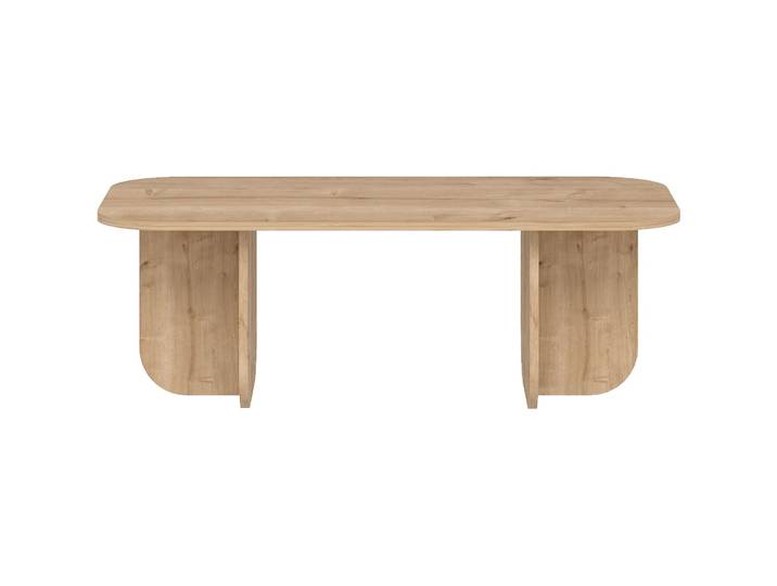 Salontisch Georis eiche hell Holzwerkstoff B 120 cm H 41.4 cm