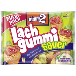 nimm2® Lachgummi Sauer Fruchtgummi 376,0 g