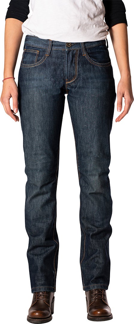 Rokker Revolution Stretch Damen Motorrad Jeans 2031-L34-25