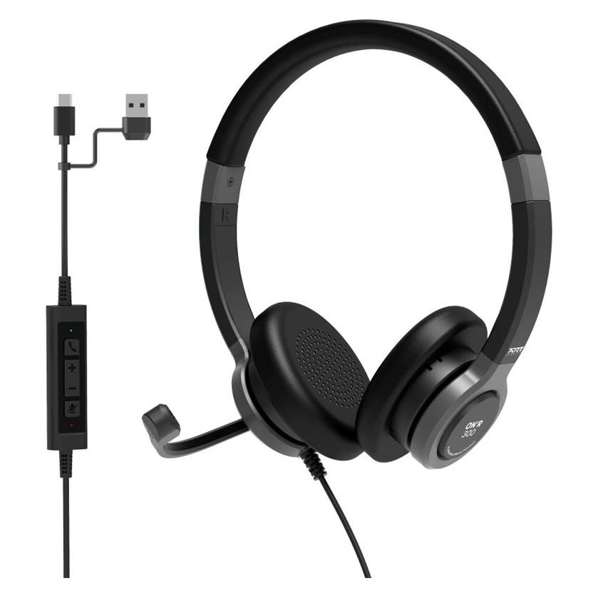 Port Designs 912001 (Kabelgebunden, USB-A, USB-C, Google Meet, Microsoft Teams, Zoom) (912001)