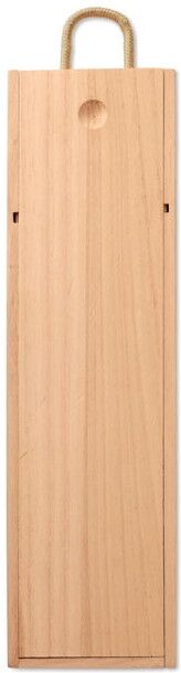 Coffret cadeau entreprise en bois avec bouteille VINBOX Bois