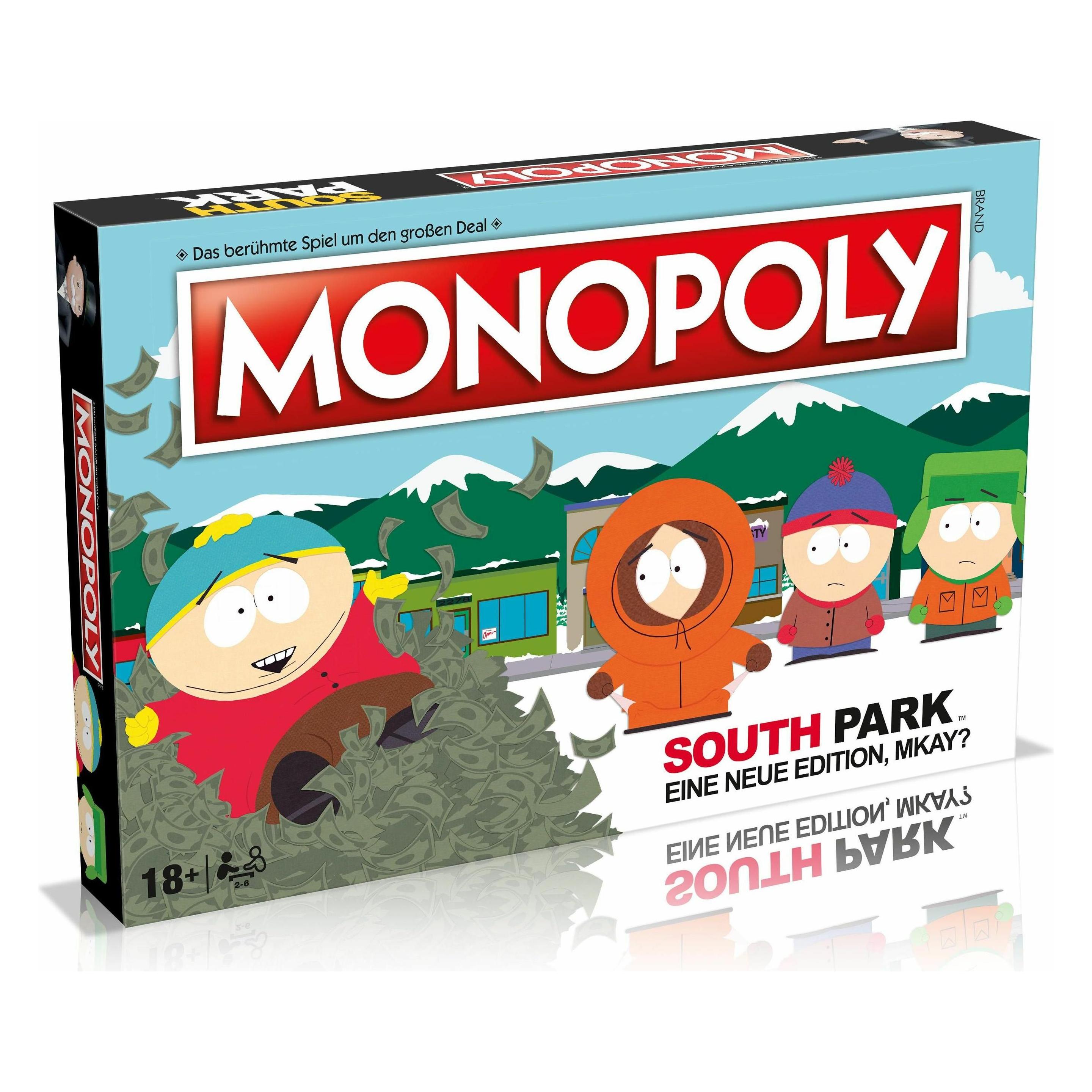 Winning Moves Monopoly - Southpark (Deutsch, 2 - 6 Spieler) (MONO-SP)