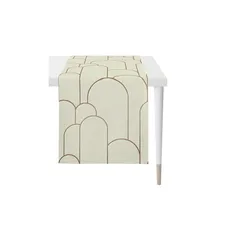 Apelt Tischläufer   ¦ beige ¦ Synthetik ¦ Maße (cm): B: 44