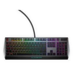 Alienware flache mechanische RGB-Gaming-Tastatur AW510K - US Int (QWERTY), Dark Side of the Moon