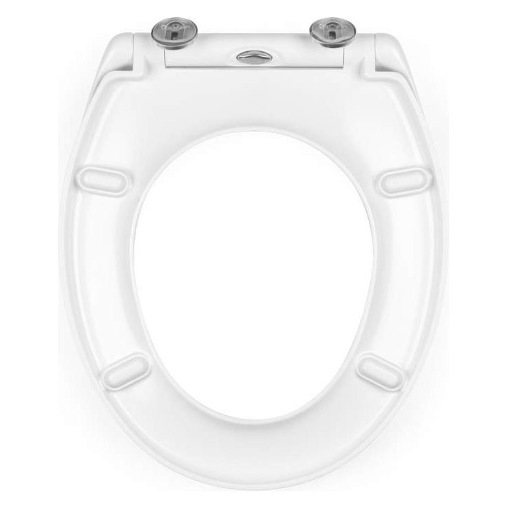 Beldray LA037062PEU7 Anti-bac Quick-release Toilet Seat, White (LA037062PEU7)