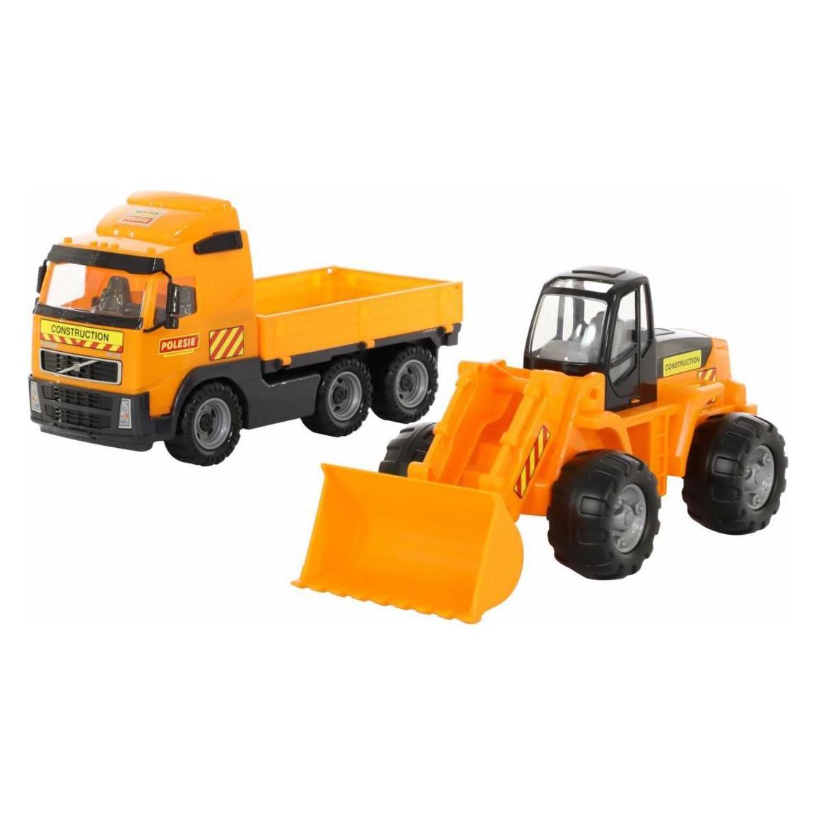 Wader QT truck set VOLVO + excavator (36865)