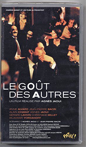 Agnes Jaoui - Le Goût des autres [VHS] - Preis vom 08.10.2026 07:26:42 h