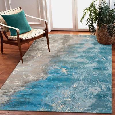 Lush Decor Marina Surf Indoor/Outdoor Rug