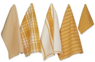 DII Foodie Dishtowel And Dishcloth 5 Piece