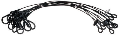 Ultralite Safety Set 4mm/60cm Bk 10pcs. Noir