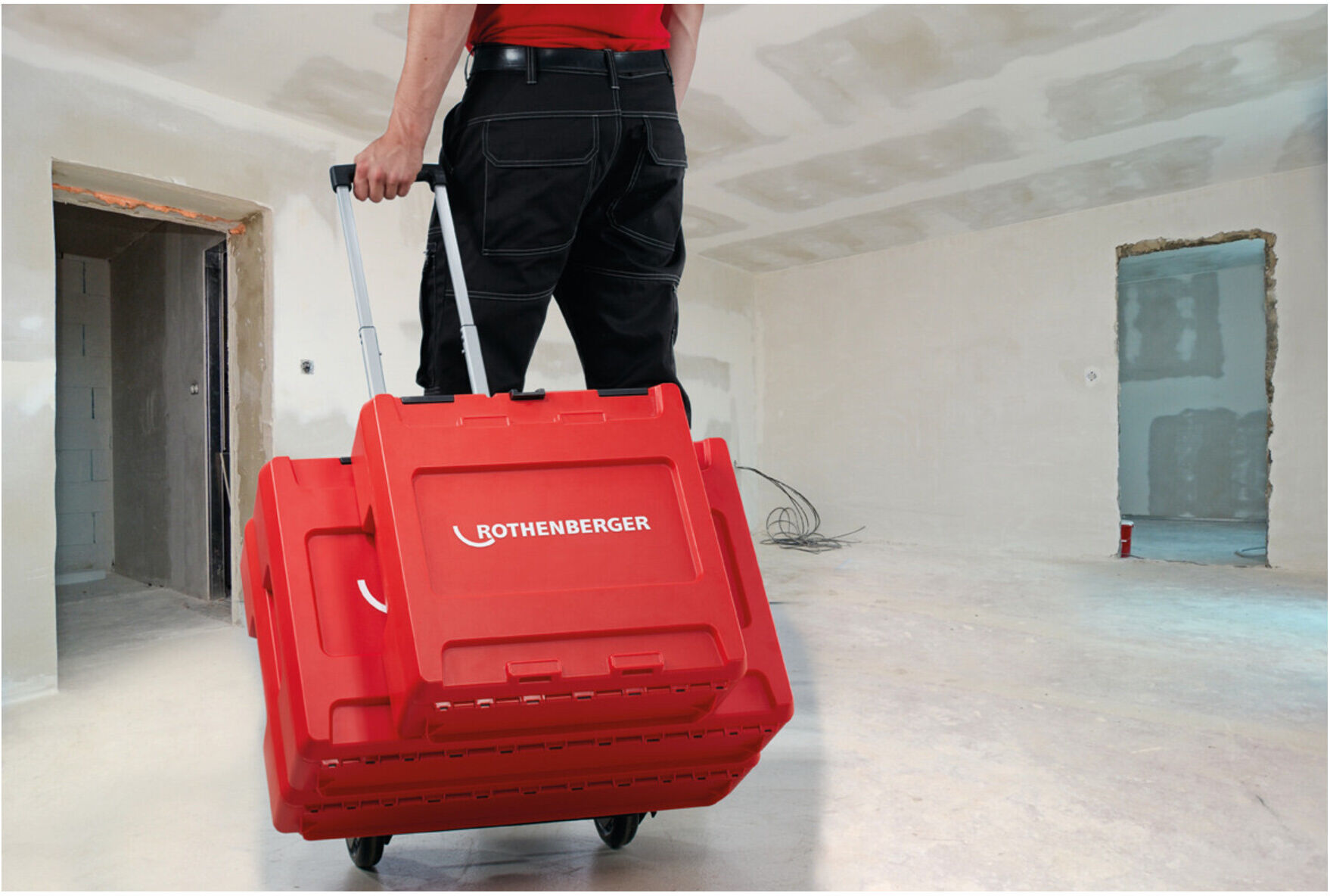 Rothenberger ROCASE 6414 Rot ohne Clip für Bedienungsanleitung (1300003542)