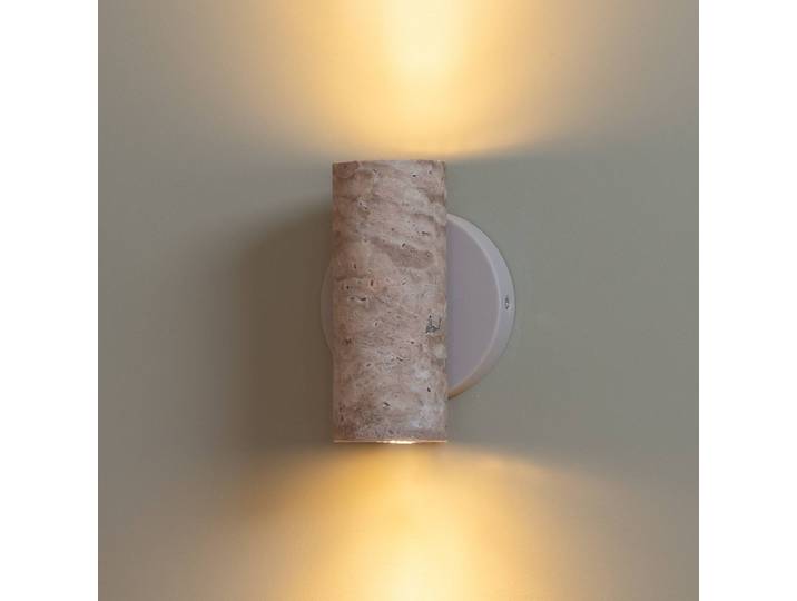 IT´S ABOUT ROMI Wandleuchte Tivoli, creme / amber, für Wohn- / Esszimmer, Stein, Design