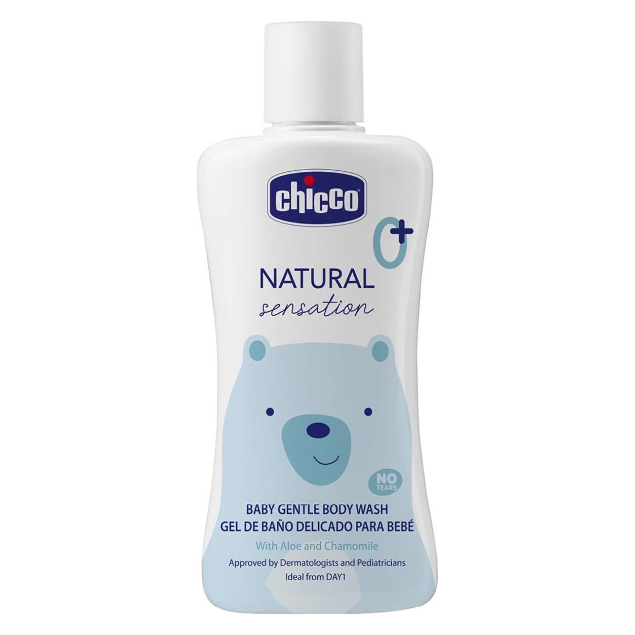 Chicco Baby sanftes Körperbad ohne Tränen, 200ml - 0m+ (00011529000000)