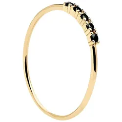 PD PAOLA - RING - BLACK MISTY - gold