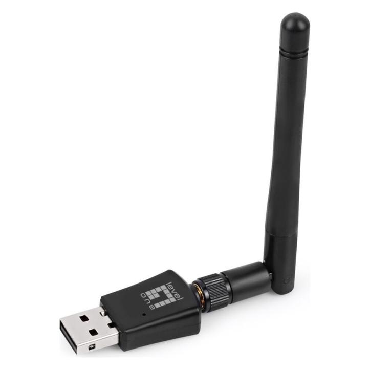 LevelOne Wireless USB Netzwerkadapter IEEE 802.11 300Mbps sw (USB, USB 2.0) (WUA-0617)