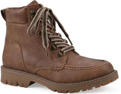 Women's Parcels City Hiker Boot by White Mountain in Chestnut Pebble (Size 6 1/2 M)