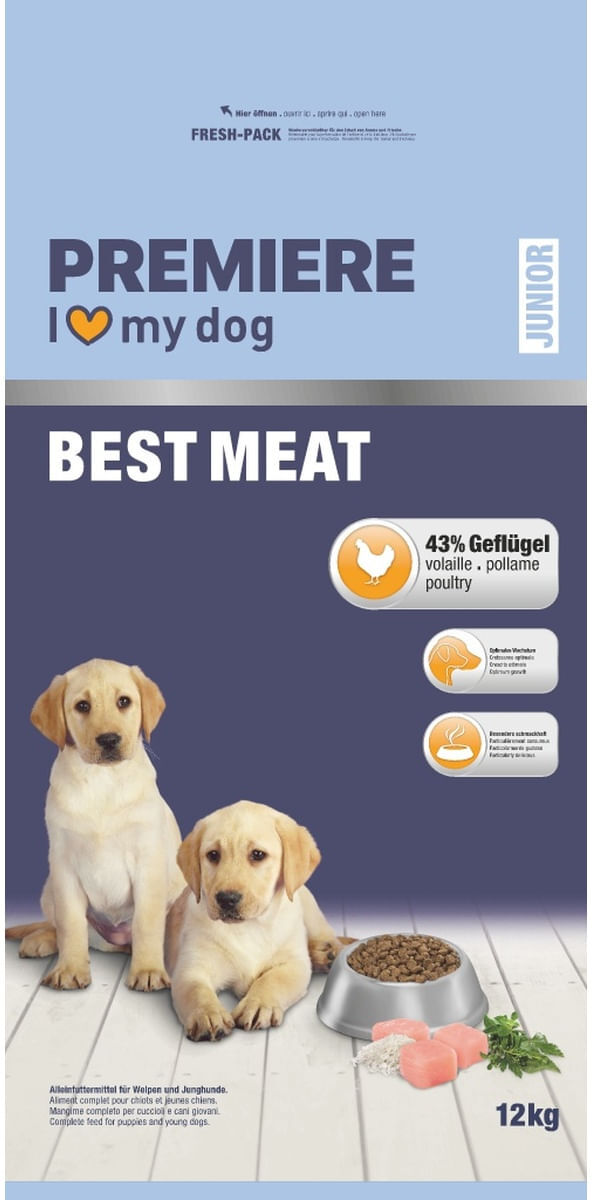 Premiere Best Meat Cane Junior Pollo 12KG