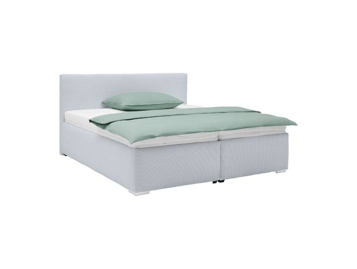 Polsterbett 160/200 cm Graublau