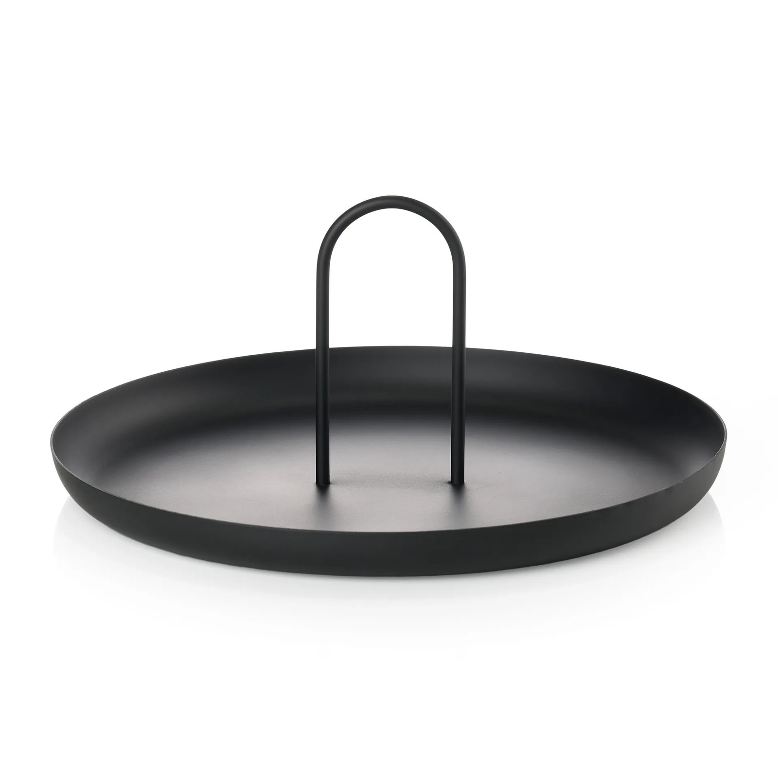 Zone Denmark Singles dienblad met handvat Black Ø20 cm
