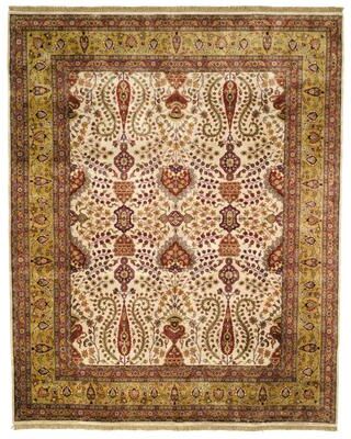 SAFAVIEH Couture Hand-knotted Ganges River Mendy Traditional Oriental Wool Rug with Fringe