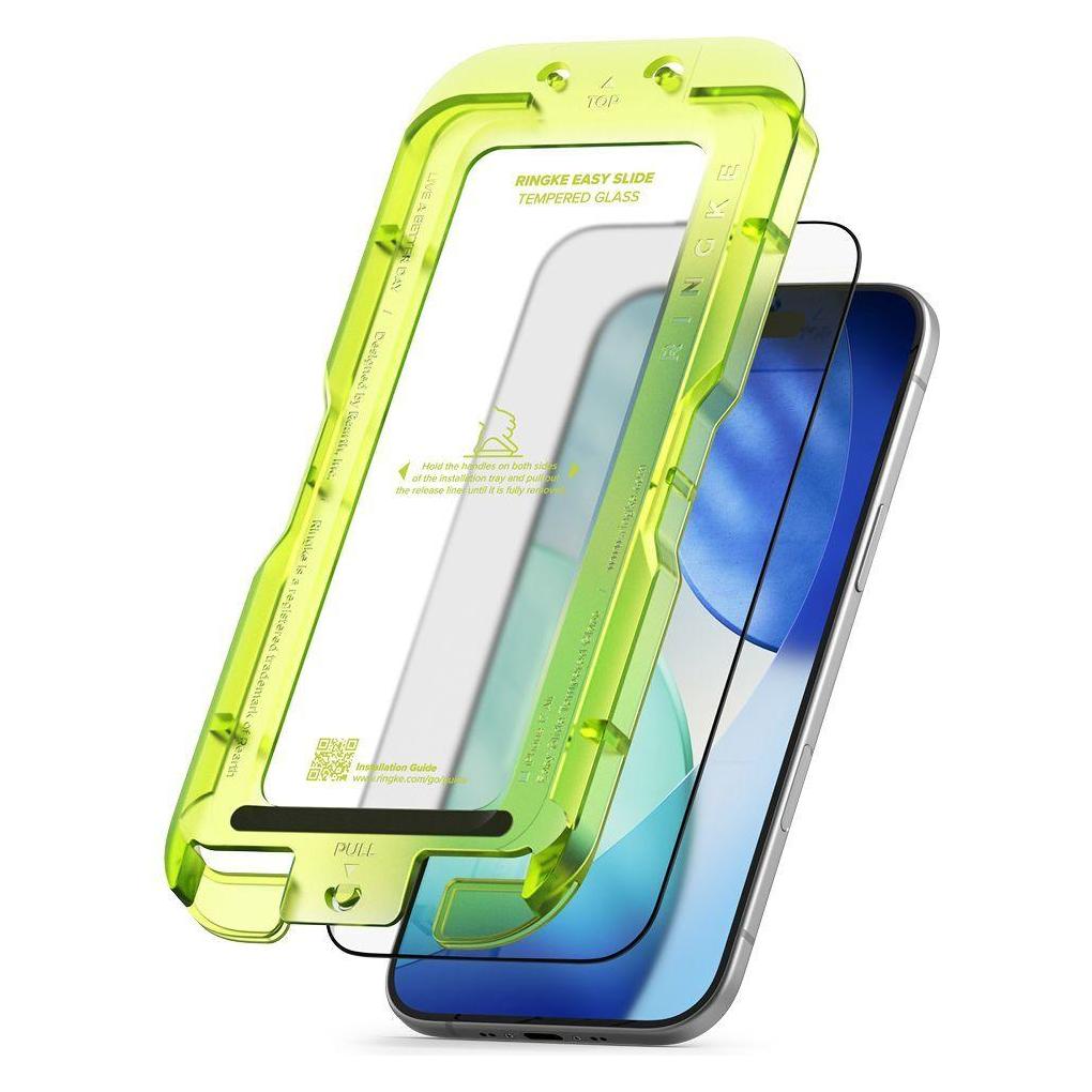 Ringke - Easy Slide Tempered Glass (2 pack) - iPhone 17 Air - Clear (2 Stk., Apple iPhone 17) (G4as1129)