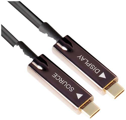 Club3D USB-C Kabel USB-C Stecker 20.00m Schwarz CAC-1589