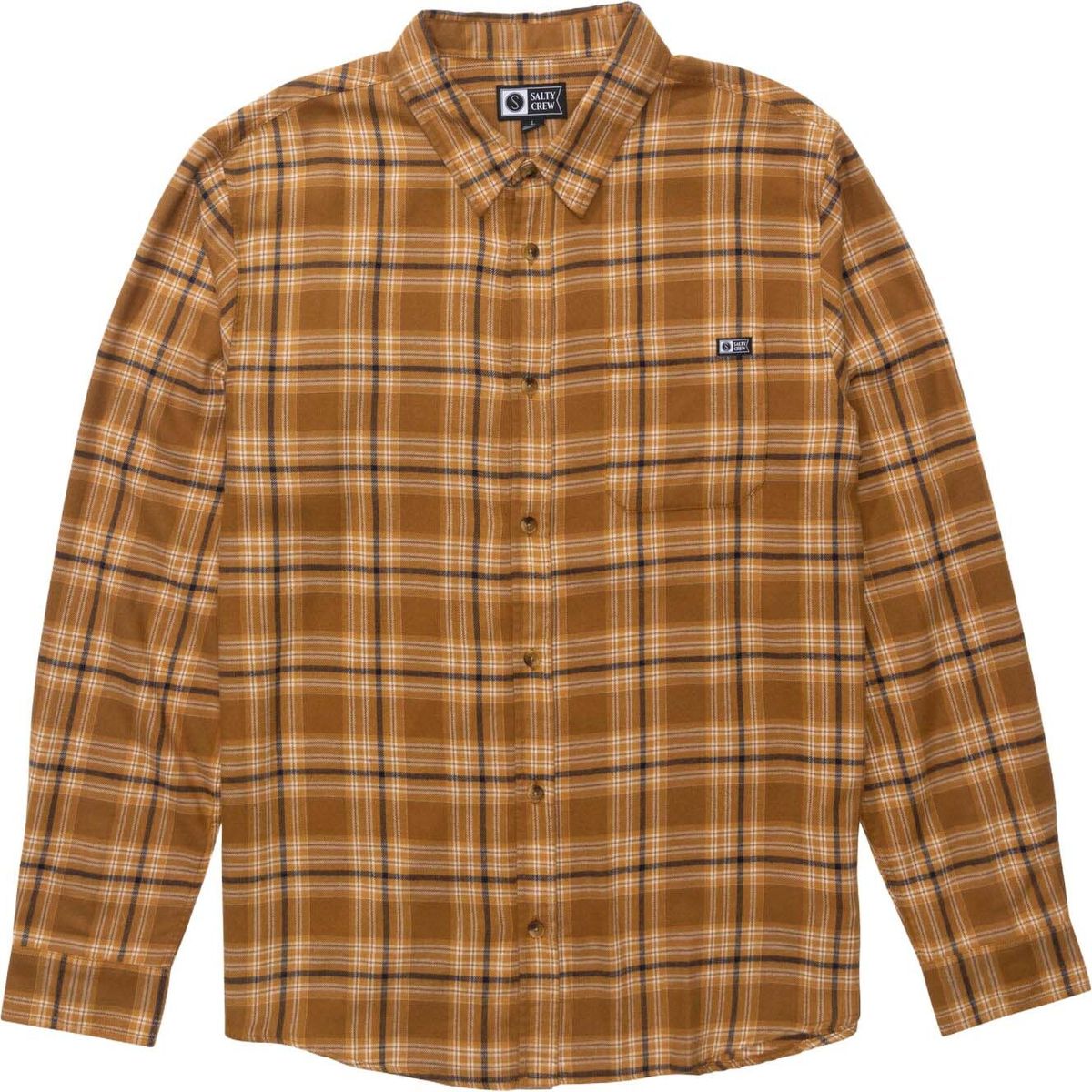 Salty Crew Early Bird Flannel bronze brown (BBRN) M 21435075-BBRN-M