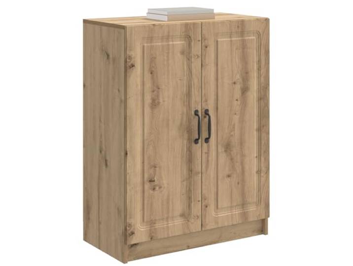 KTHLBRH Sideboard Eiche Handwerk 66 x 34,5 x 87 cm Schiebetüren, Innentüren, modern, traditionell, für Esszimmer oder Wohnzimmer