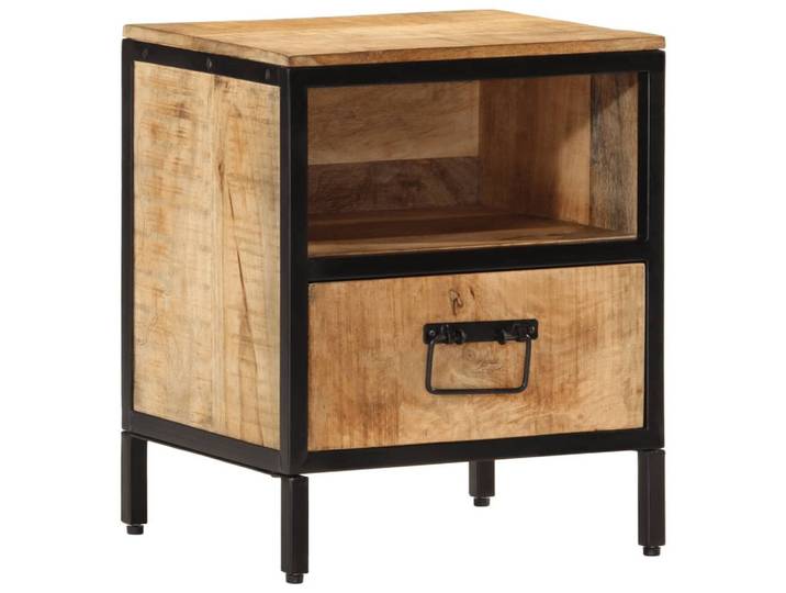 vidaXL Nachttisch Nachttisch 40x35x50 cm Massivholz