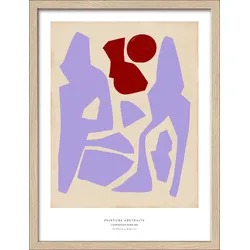 Gerahmtes Bild (BHT 32,50x42,50x2 cm) - BHT 32,50x42,50x2 cm