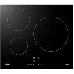 Samsung NZ63M3NM1BB/UR, Kochfeld, Schwarz