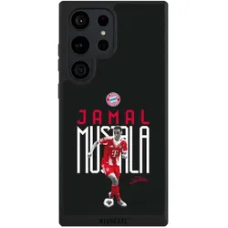Nivocase Handyhülle für Samsung Galaxy S23 Ultra Hülle NIVOpure Case Schwarz FC Bayern München Offizielles (Samsung Galaxy S23 Ultra), Smartphone Hülle, Schwarz
