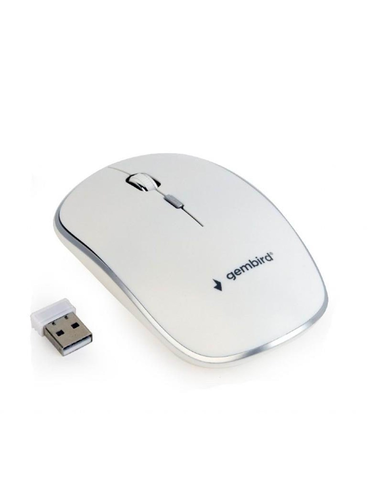 Gembird Wireless optical mouse 4B-01 - Maus (Weiß)