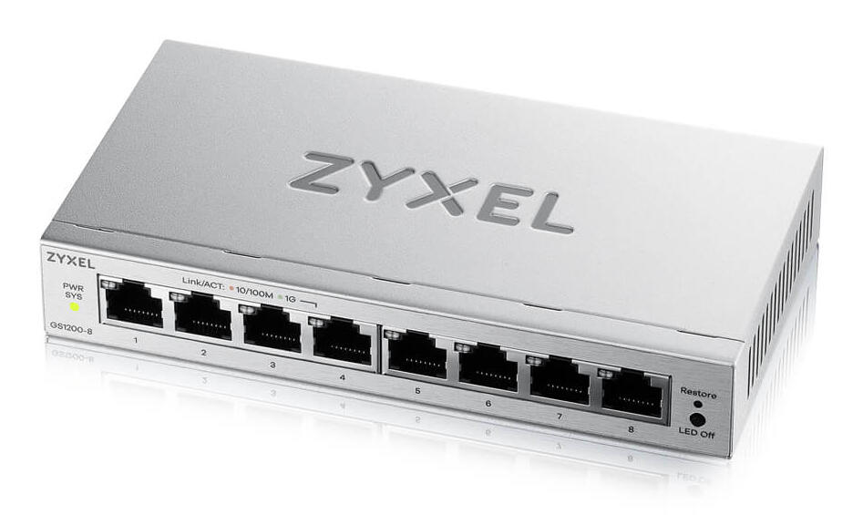 Zyxel GS1200-8V3 Switch GS1200-8V3-EU0101F