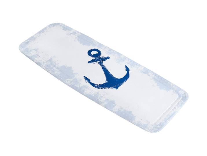 Wanneneinlage KLEINE WOLKE Anchor , bunt, B:36cm L:92cm, Kunststoff, Wanneneinlagen, Wanneneinlage