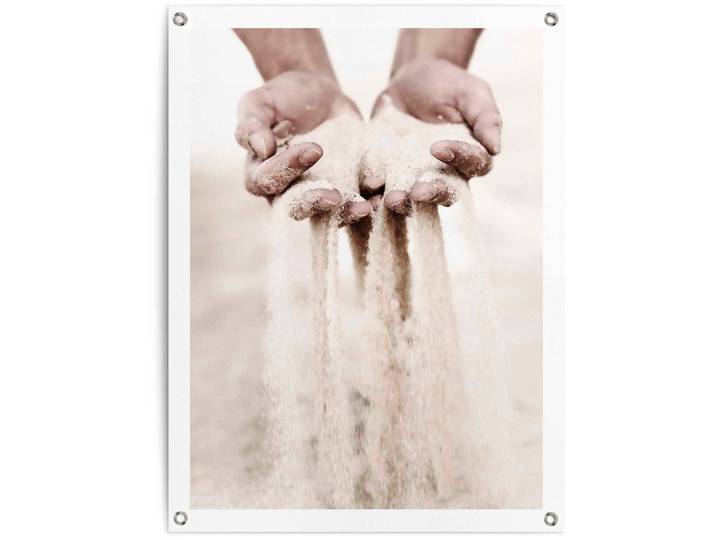 Poster REINDERS Sand , beige (farbe bild(er): beige), B:60cm H:80cm T:0,1cm, Leinwand, Bilder, Poster