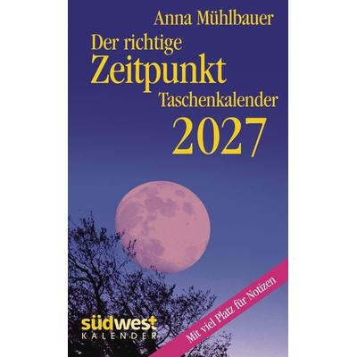Der richtige Zeitpunkt 2027 - Taschenkalender im praktischen Format 10,0 x 15,5 cm