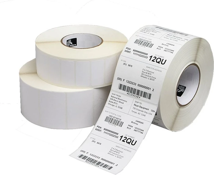 Zebra/Motorola Klebeetiketten für Thermotransferdruck 51mm x 25mm