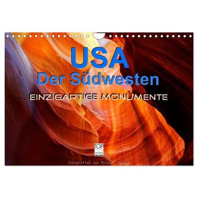 USA Der Südwesten - Einzigartige Monumente (Wandkalender 2027 DIN A4 quer), CALVENDO Monatskalender