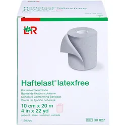 Lohmann & Rauscher, Verbandsmaterial, latexfrei kohäsive Fixierbinde 10cmx20m creme