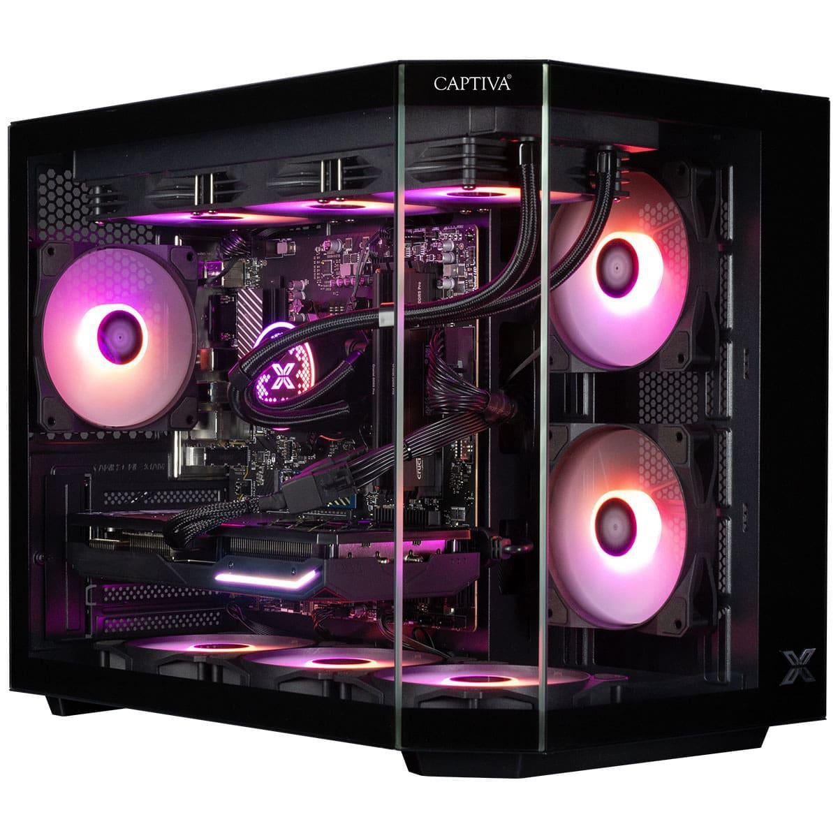 Captiva Highend Gaming PC (R89-777) Ryzen 7 5700X 32GB/2TB SSD RTX 5070Ti Win11